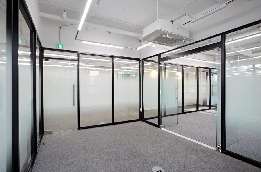 오피스유리가벽시공