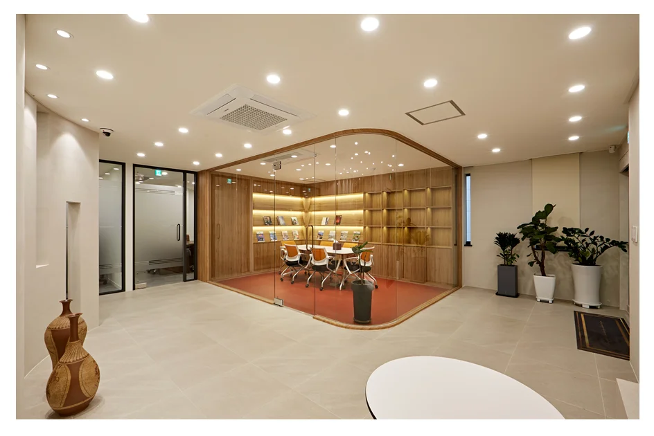 유리가벽회의실